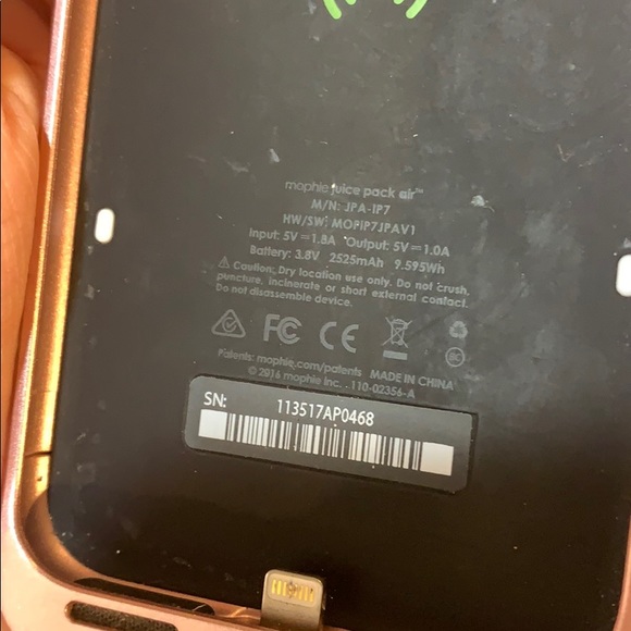 Mophie rose gold juice pack - iPhone 7 - Picture 9 of 9